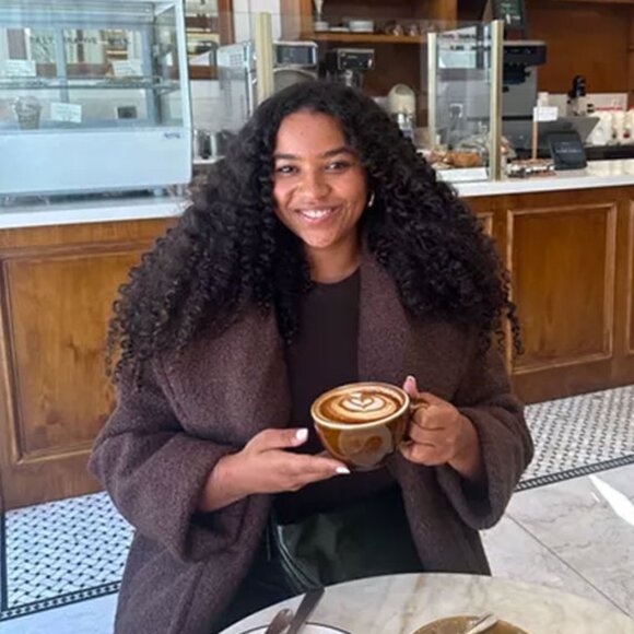 MADEWELL Kinsky Pebbled Faux Shearling Shawl Collar Coat - Picture 6 of 12